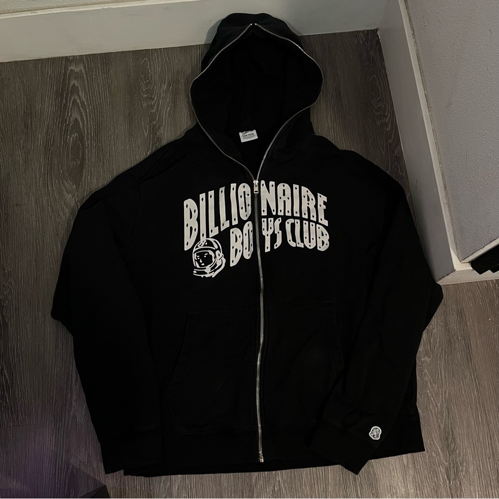 Billionaire Boys Club Black Zip-Up Hoodie